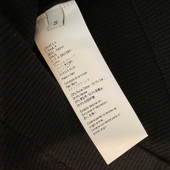 LOEWE Anagram Cropped Tank Top - Picture 5 of 5